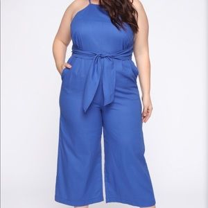 Fashion Nova Being With You Romper - Size 1X